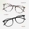 IBOANN B0BD2JTVWM - two pack Blue light glasses Black +