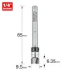Trend Professional Guided Profiler, 9.5mm Diameter x 6.35mm Cut, 1/4