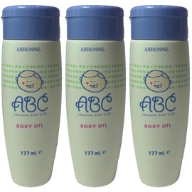 Arbonne 3 Arbonne ABC Baby Care Body Oil 6 oz 177 ml ea