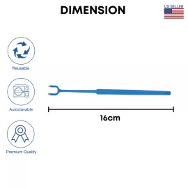 Stellmacher Med Inc Coated Cottle Hook Retractor 16 cm Surgical Instrument for ENT Procedures