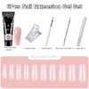 Poly Gel Nägel Set,Poly Nagelgel Set,Polygel Starter Set,Poly Extension Nagelgel
