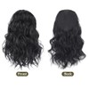 RPAEOY 35 cm Women's Wavy Hair Wig Drawstring Wave Short