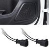 OTOTEC Pack of 2 Car Speaker Cable Adapter Car Horn