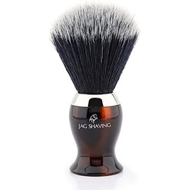 4-Piece Men's Shaving Set with Double Edged Razor Synthetic Hair with Shaving Brush Stand Shaving Bowl - Elegant Vegan Shaving Brush Set
