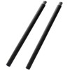 Artigarden Outside Shepherd Hook Extension Poles, 2-Packs, Matte Black, NOT