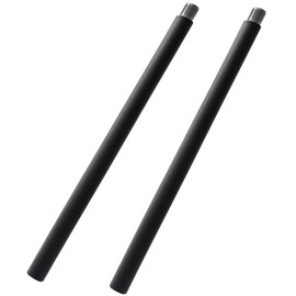 Artigarden Outside Shepherd Hook Extension Poles, 2-Packs, Matte Black, NOT for Any Other Brands