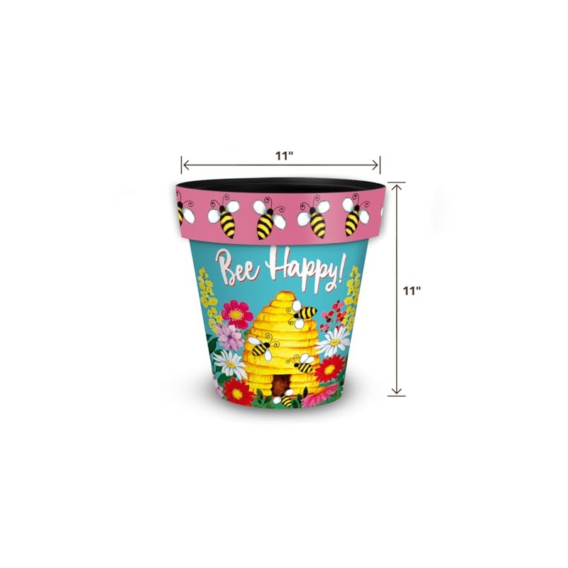 Briarwood Lane Summer Planter 14" x 15" x 15" Fluttering