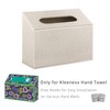 Hand Towels Box Cover Holder,PU Leather Hand Towel Case Compatible