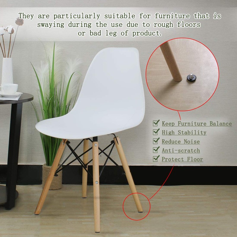 sourcing map M8 x 10 x 25mm Leveling Feet Adjustable