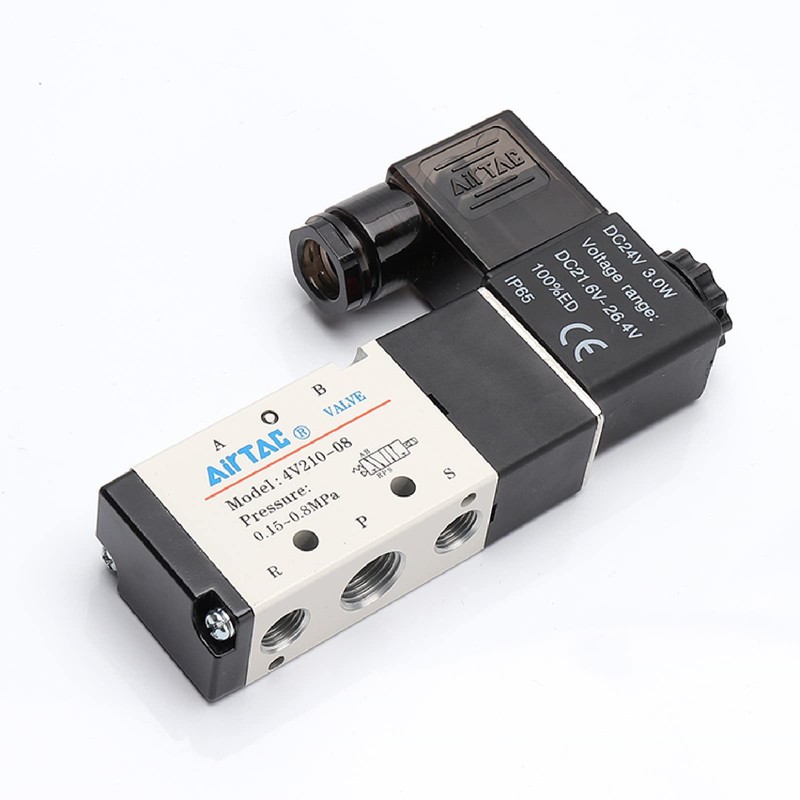 Solenoid Valve DC24V AirTAC 4V210-08 1/4"PT Pneumatic Air 2 Position