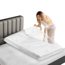 Vakuumbeutel Aufbewahrungstasche für Matratzen, vakuumversiegelte Matratzentasche für Umzug/Lagerung von Schaumstoffmatratzen, komprimiert Matratze bis zu 80% (220 * 100cm/86.7x39.4inches)