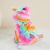 LOLANTA Baby Animal Costume Unicorn Jumpsuit Hooded Toddlers Fleece Rompers