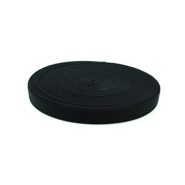5Afashion Bras - Cinta elástica para ropa interior (nailon, 10 yardas), color negro, Negro, 18mm