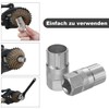 2 Pcs Bicycle Cassette Tool, Sprocket Puller Accessories Tool, Cassette