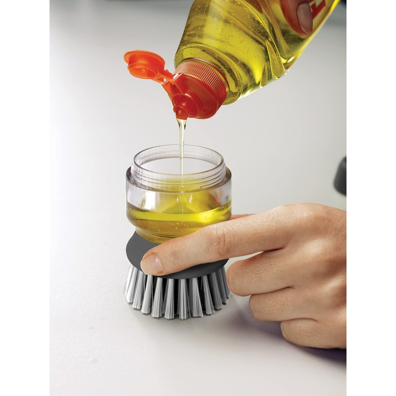 Joseph Joseph Palm Scrub Refillable Soap Dispensing Cleaning Washing Up
