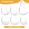 INUNLY 6PCS Charcuterie Board Template Set Acrylic Router Templates for