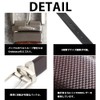 Orobianco Belt Swivel 2-Way Reversible Cowhide Leather, Made in Italy,