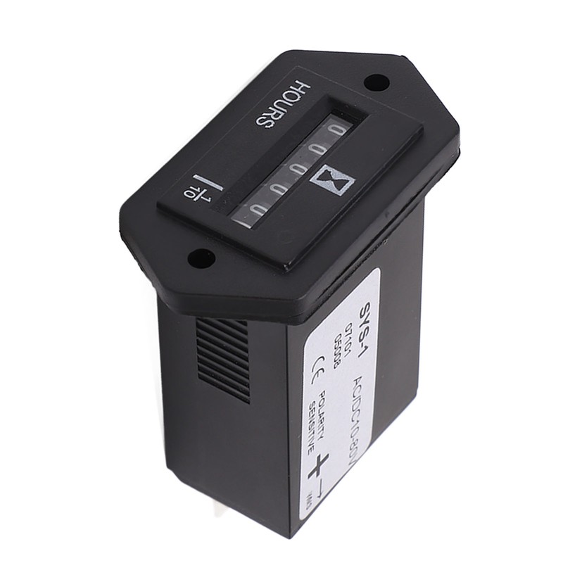 Electromagnetic Counter 0‑99999.9 6 Digit Industrial Pulse Totalizer for Machine