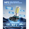 Marsauto H10 9145 Fog Light Bulbs 10000LM, 60 Chips Real