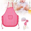 DIY Kid Cooking Baking Set Kitchen Role Play Apron Children