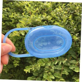 Kisangel Pacifier Holder Case Loop Dummies Storage Box Storage Portable Pacifier Box Pp Material Safe Color