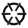 Pearl Metal HB-4201 Pot Holder, Black, Outer Diameter 6.3 inches