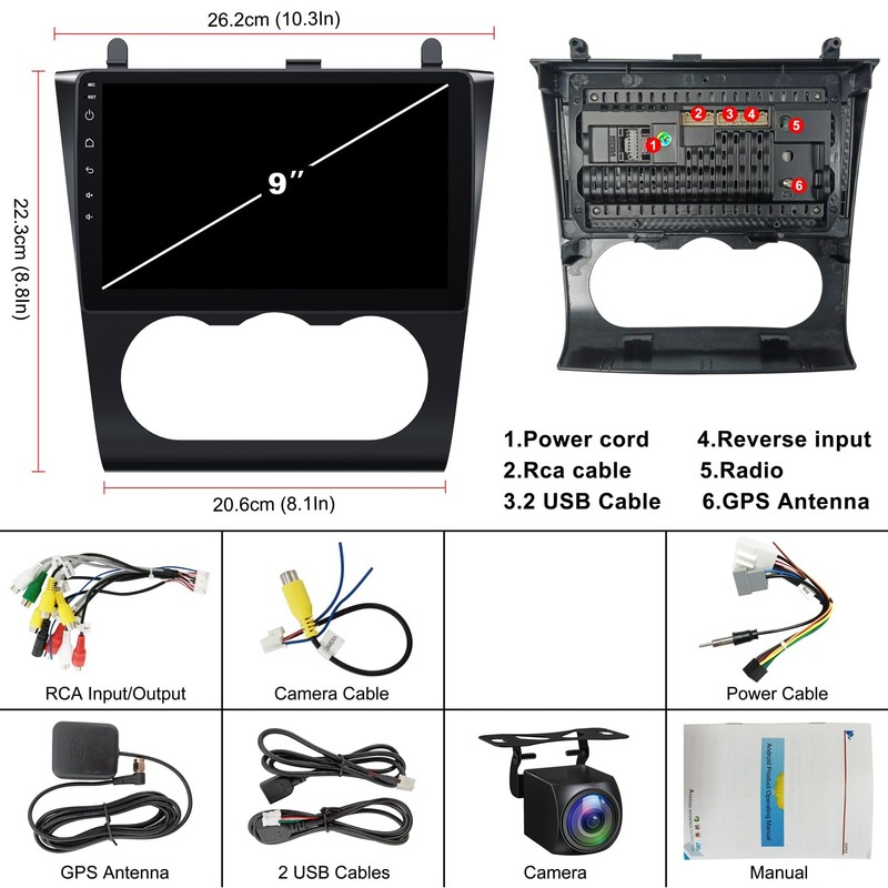 Car Radio for Nissan Altima 2008 2009 2010 2011 2012
