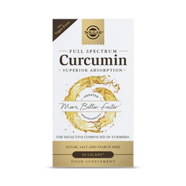 Solgar Full Spectrum Curcumin 185x 30 Softgels