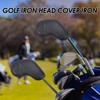 Golf Iron Covers Set, Skull Pattern Protective Covers Golf Iron