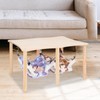 Fenteer Guinea Pig Hammock Hideout with Wooden Stand Double Hammocks