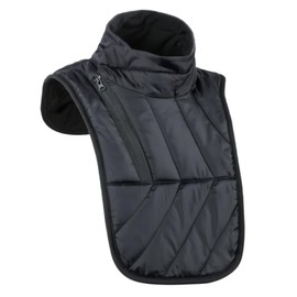 CAWKAY Neck Warmer, For Motorcycles, High Neck, Shoulder Pads, Cold Protection, Windproof, For Bicycles, Outdoors, Skiing, From Chest to Neck (Large), L size