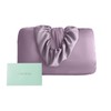 THXSILK Silk Pillow Cover, One Side 100% Silk, Back with