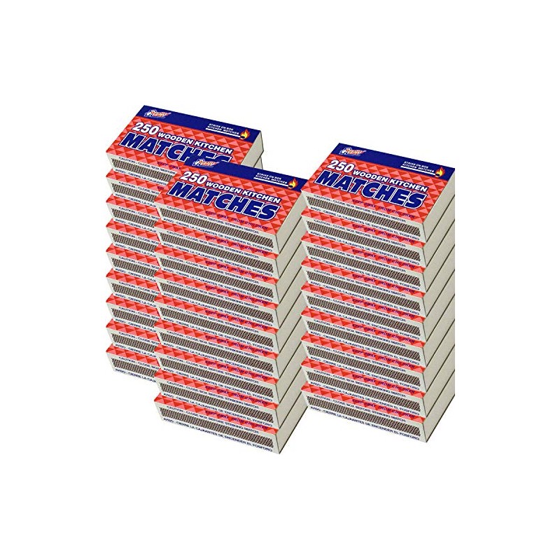 24 Boxes - Matches 250 Count Per Box Strike On