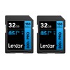 Lexar Blue Series High-Performance 800x SDHC/SDXC UHS-I Cards - 32GB,