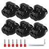 Joinfworld 2 Port Insulated  Splice Connectors 2-14 AWG Aluminum to