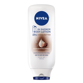 NIVEA In-Shower Cocoa Butter Body Lotion, 13.5 Ounce