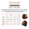 SEALSKINZ Hempton, unisex Shoe cover, Naranja.,