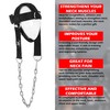 QTF Adjustable Head Harness Dipping Neck Builder with D-Hook Attachment