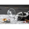DERUI CREATION Tempered Glass Lid for Pots and Pans Saucepan,