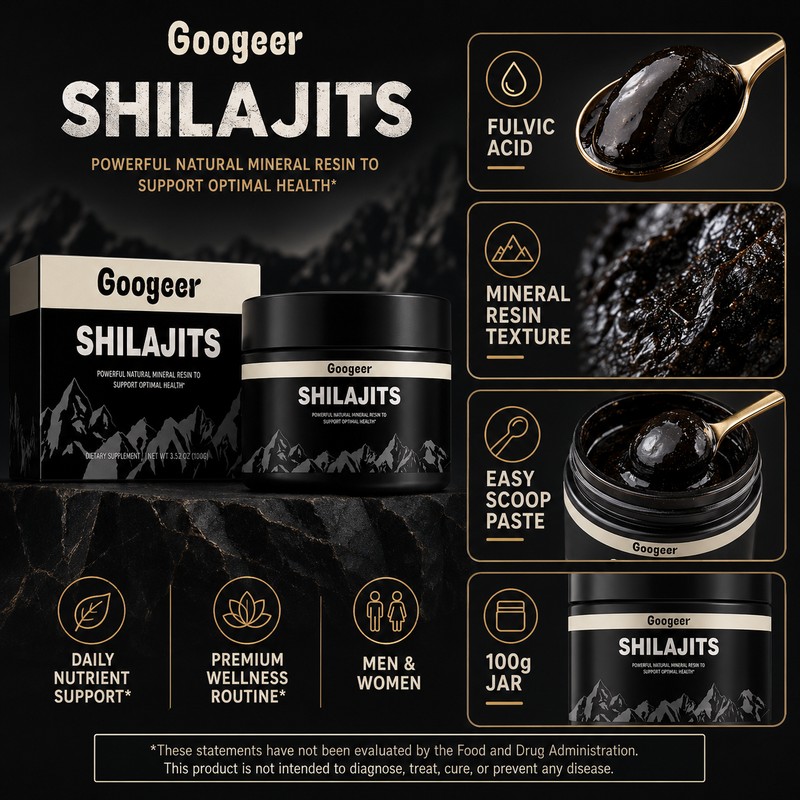 Shilajit Paste for Daily Wellness – Fulvic Acid Mineral Resin