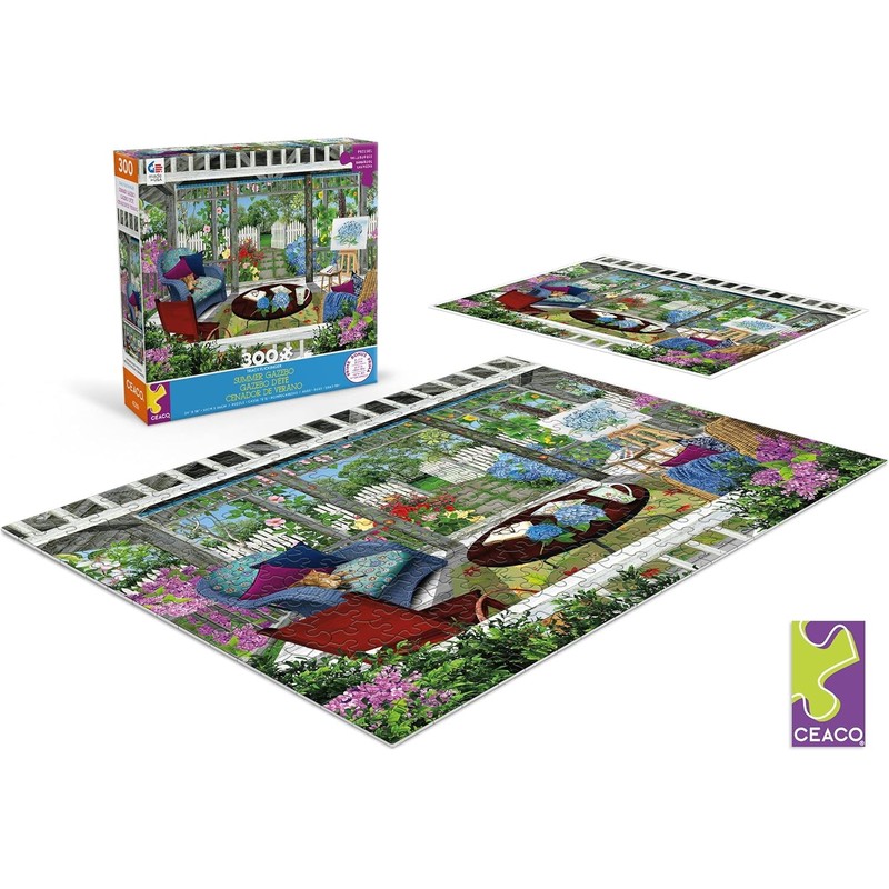 Ceaco - Tracy Flickinger - Summer Gazebo - Oversized 300