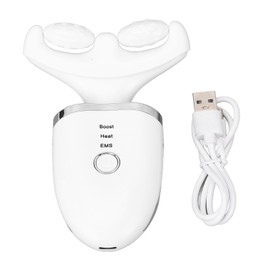 LED Neck Face Beauty Device with Detachable Massage Roller Heating Microcurrent Facial Sculpting Tool Neck Face Lifting Massager