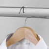 HomeCentreⓇ 1200mm Oval Chrome Wardrobe Rail 30mm Clothes Hanging Hanger