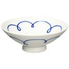 Hakusan Toki ST-10 Flat Tea Wan, White, Approx. 5.9 x