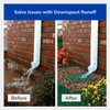NDS 1200BKITRTL1PK Square Catch Basin Drain Kit with 2-Opening Catch