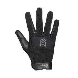 MOG Masters of Gloves 2ndSkin Black Tactical Cut Protection Goat Leather Glove with Heat Protection and High Tactility for Police, Customs, Special Forces, Military
