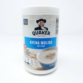 Quaker Oat Flour With Iron, 10.9 Oz, Avena Molida (813508) (Packaging may vary