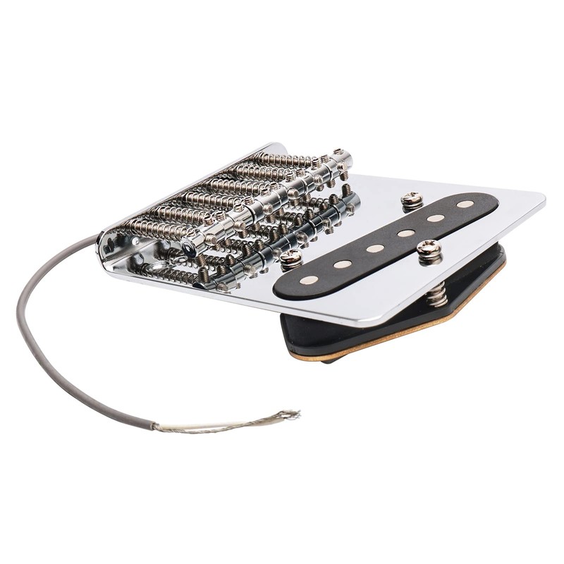 Jiuwu 6 Strings Saddle Bridge Plate Single Coil Neck Pickup
