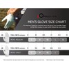 LOVMEAD Men's Golf Gloves for Left Hand with Ball Marker,