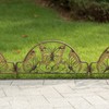 Decorative Butterfly Design Plastic Fence Garden Edging Landscape Border Path